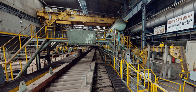 ‘SMS’ Compact Strip Process – Down Coiler